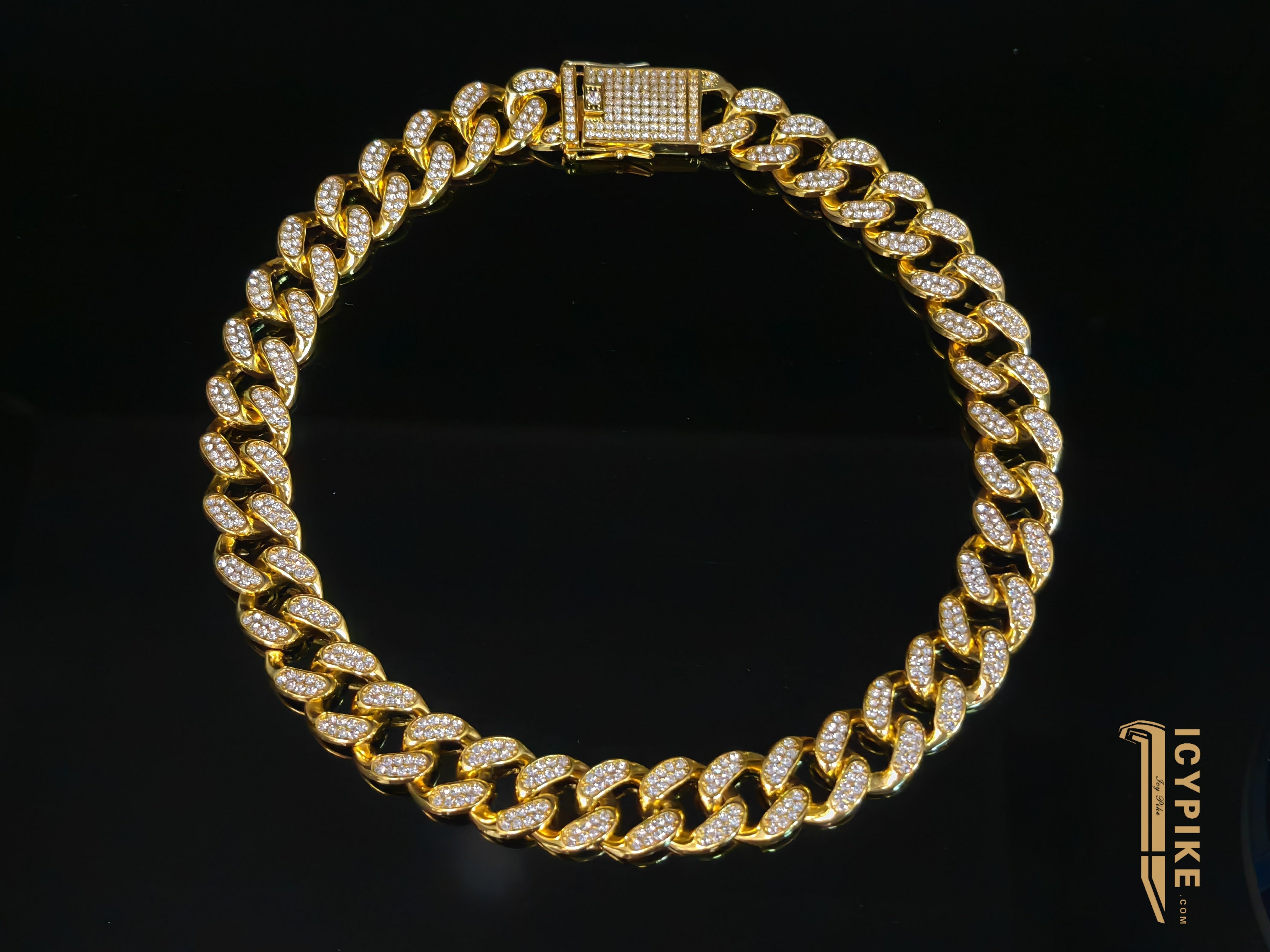 19mm Gold Plated Cuban Link Chain - {{ cuban link}} Chain