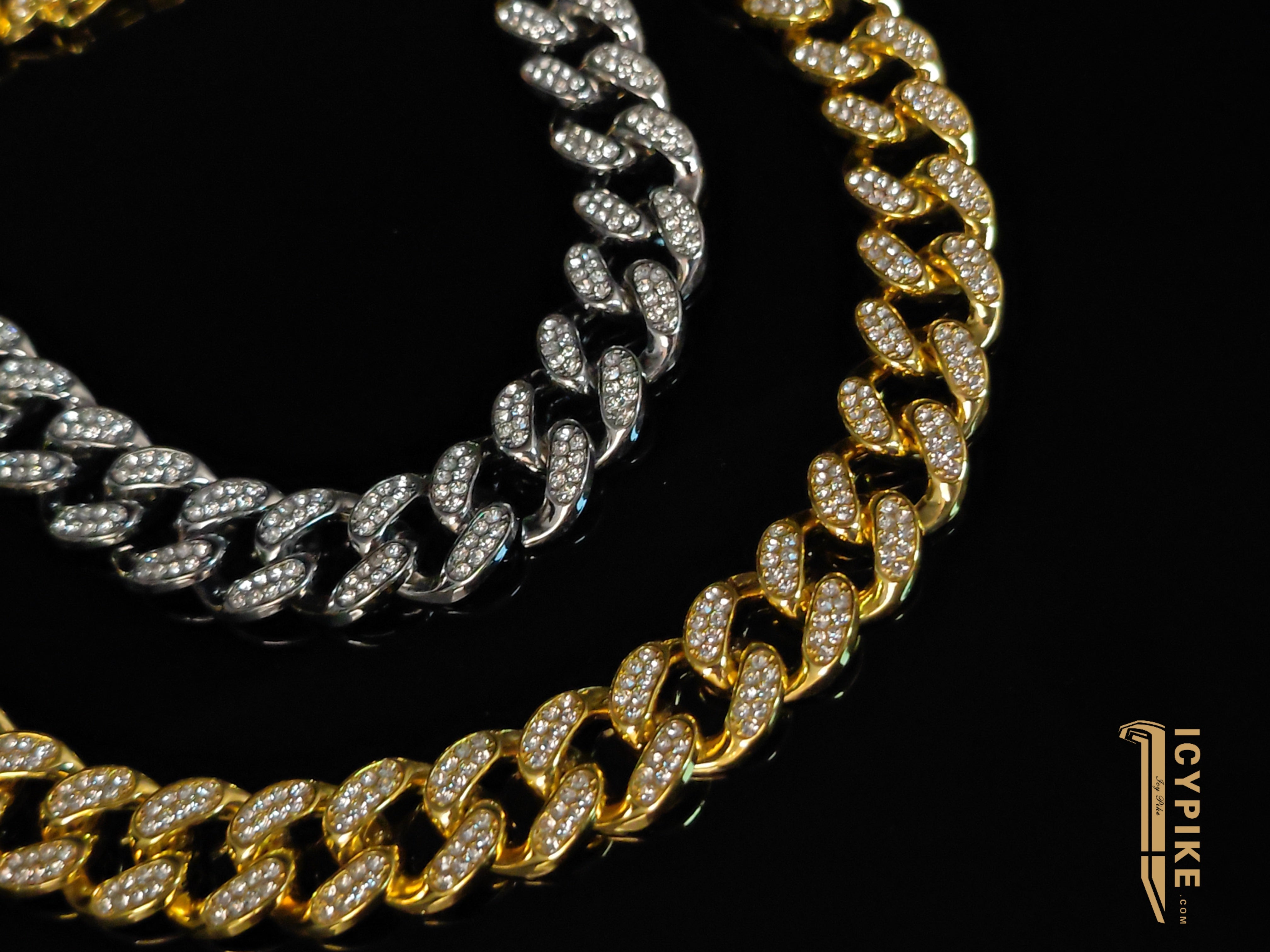 19mm Gold Plated Cuban Link Chain - {{ cuban link}} Chain