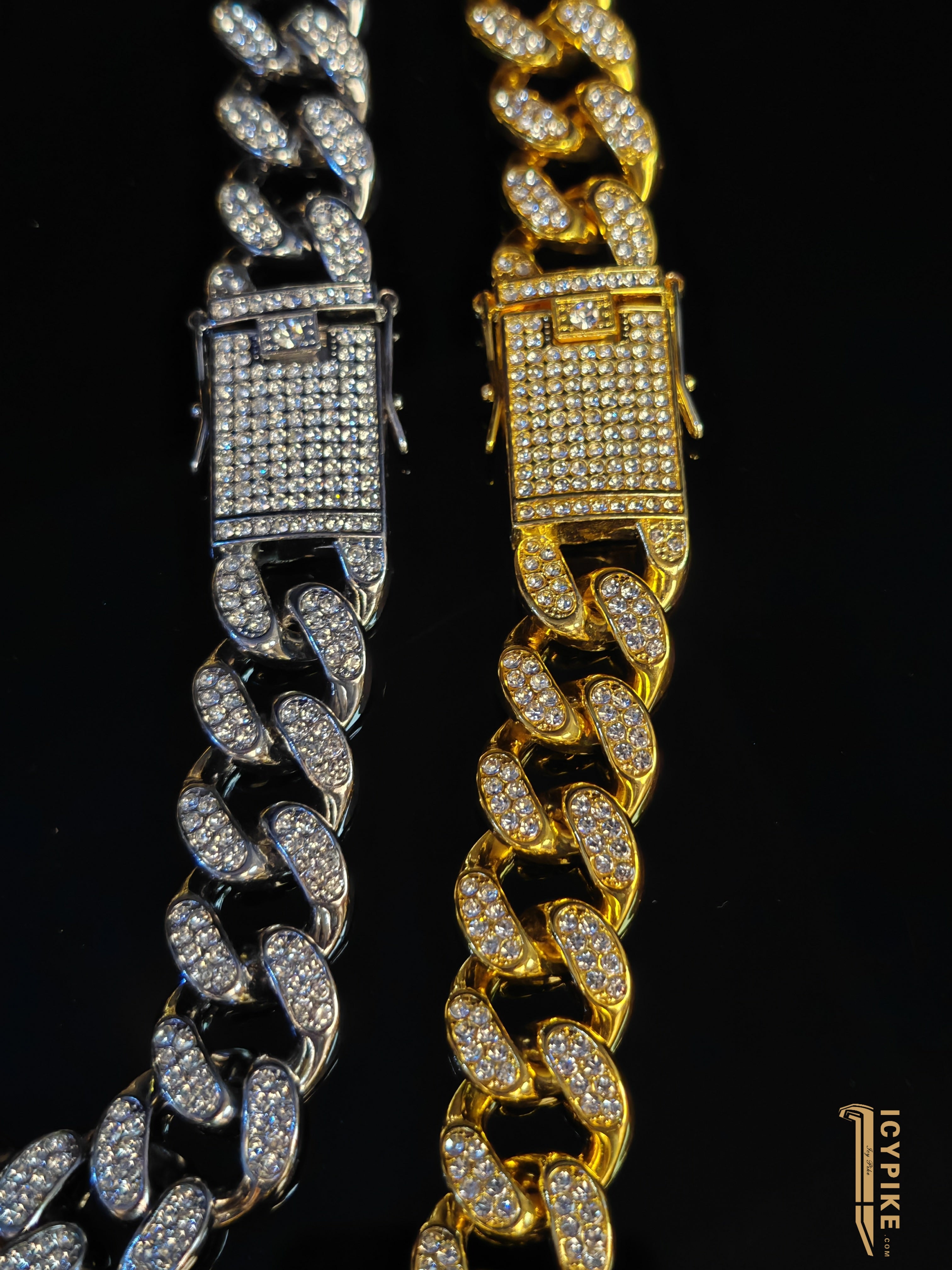 19mm Gold Plated Cuban Link Chain - {{ cuban link}} Chain