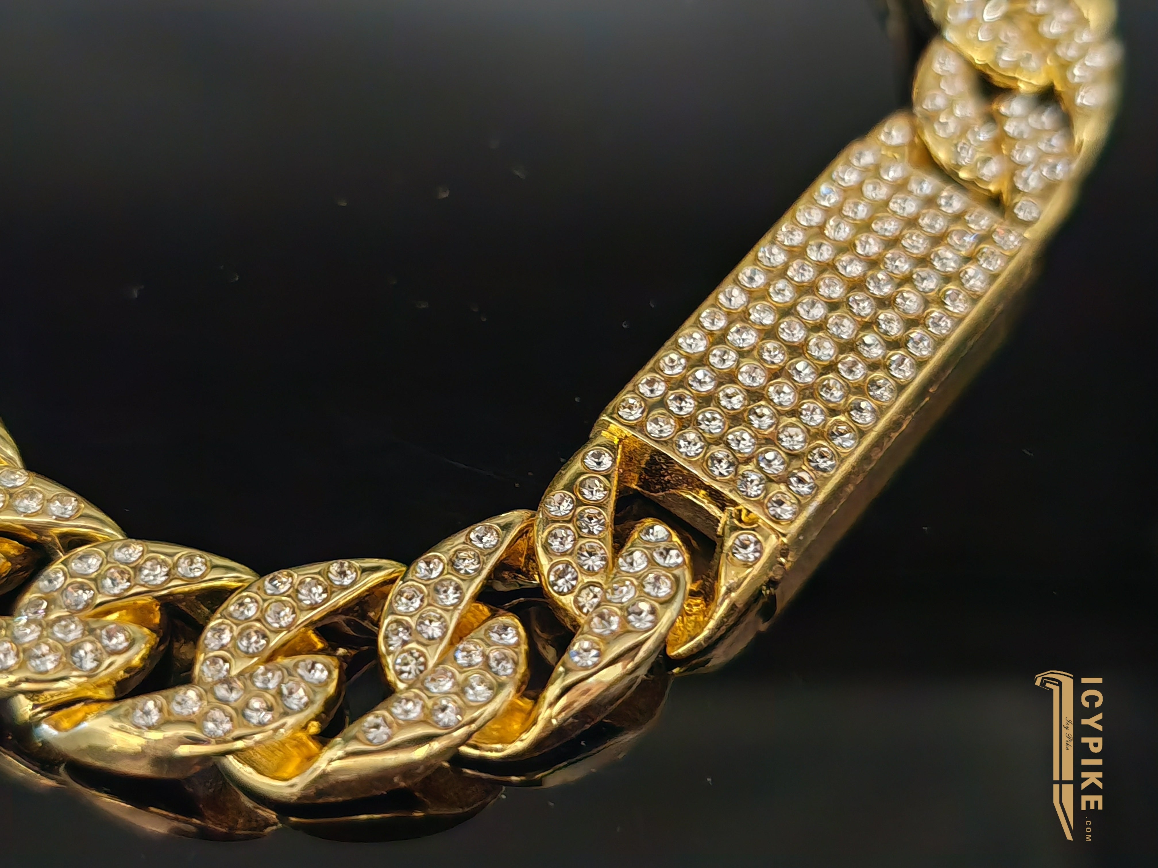 4mm Gold Plated Cuban Link Bracelet - {{ cuban link}} Bracelet