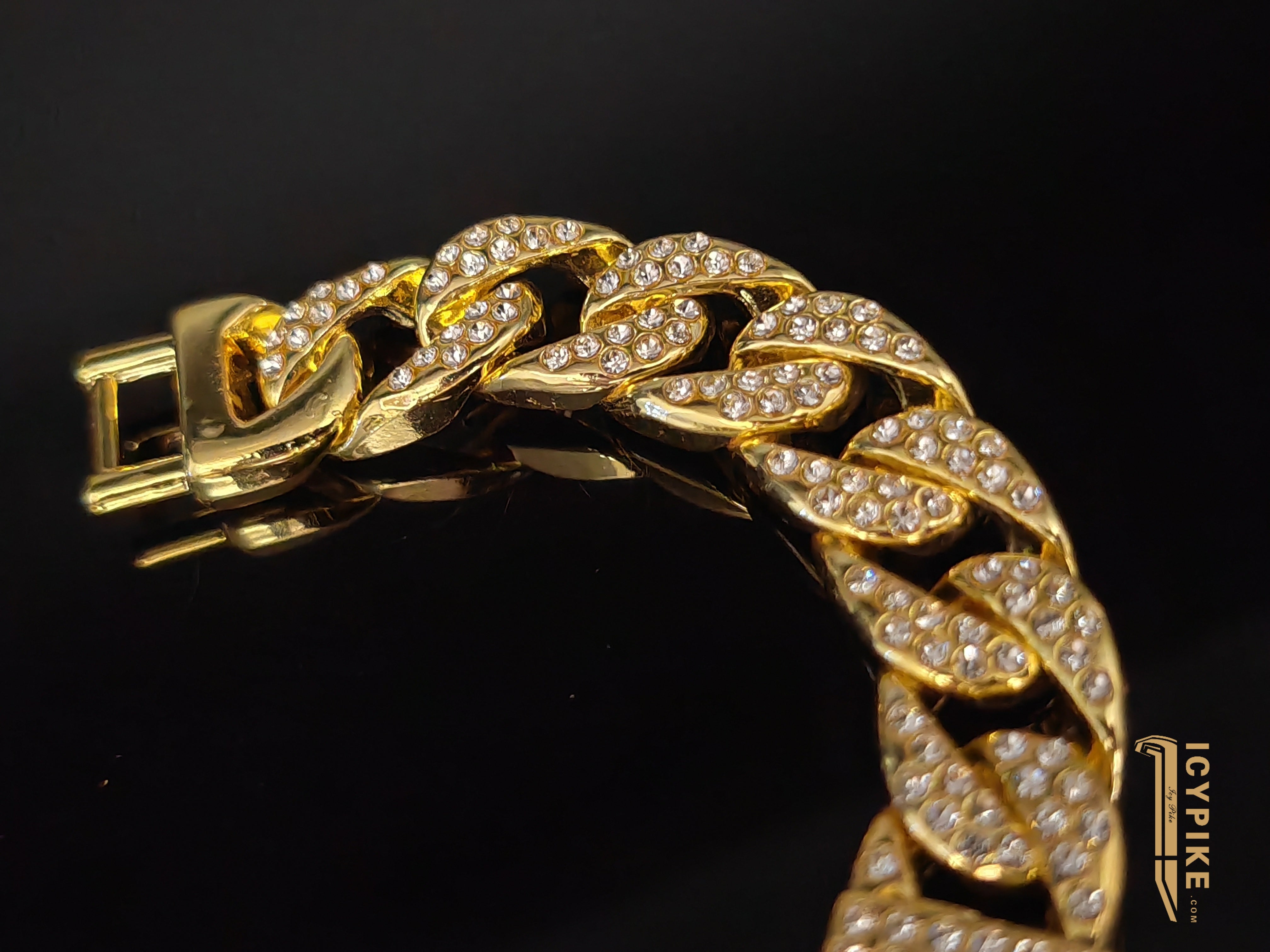 4mm Gold Plated Cuban Link Bracelet - {{ cuban link}} Bracelet