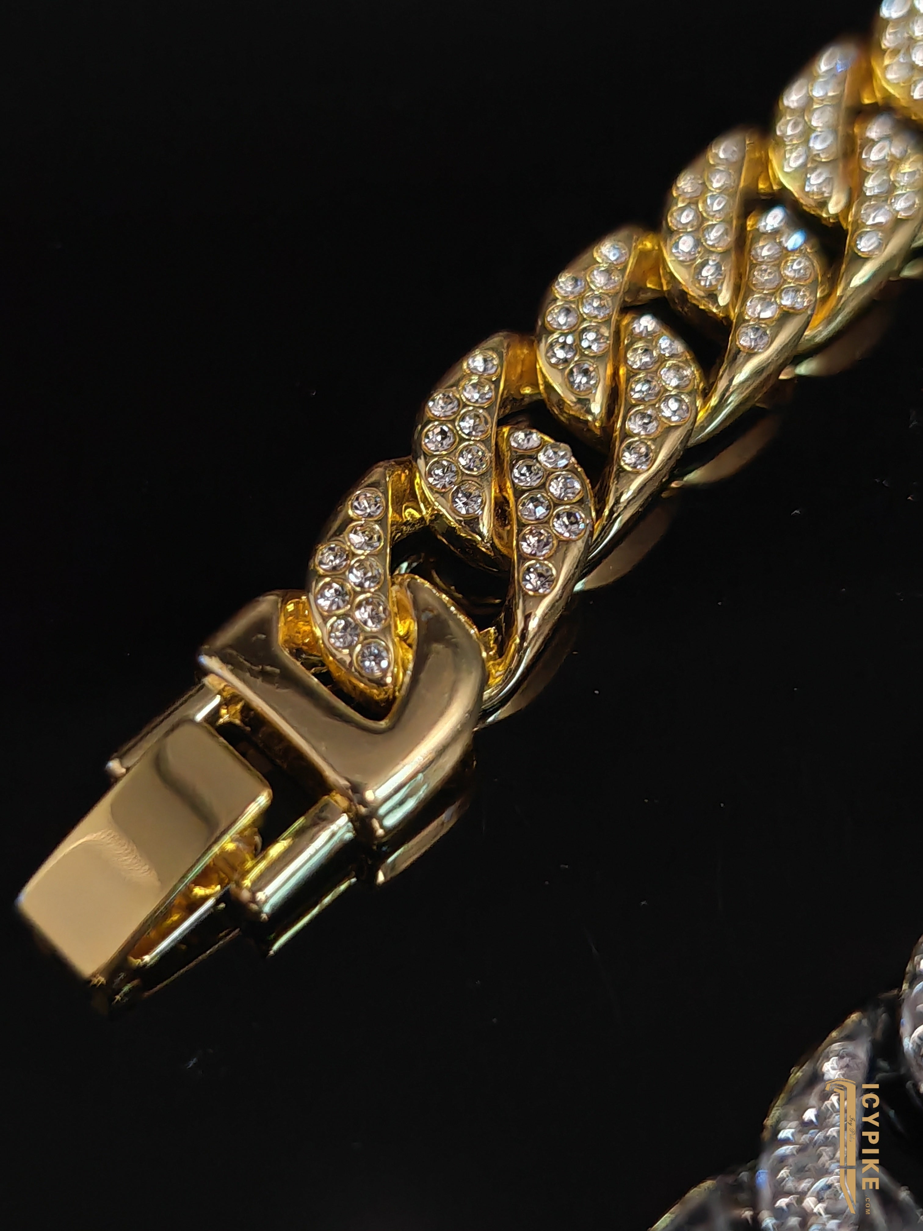 4mm Gold Plated Cuban Link Bracelet - {{ cuban link}} Bracelet