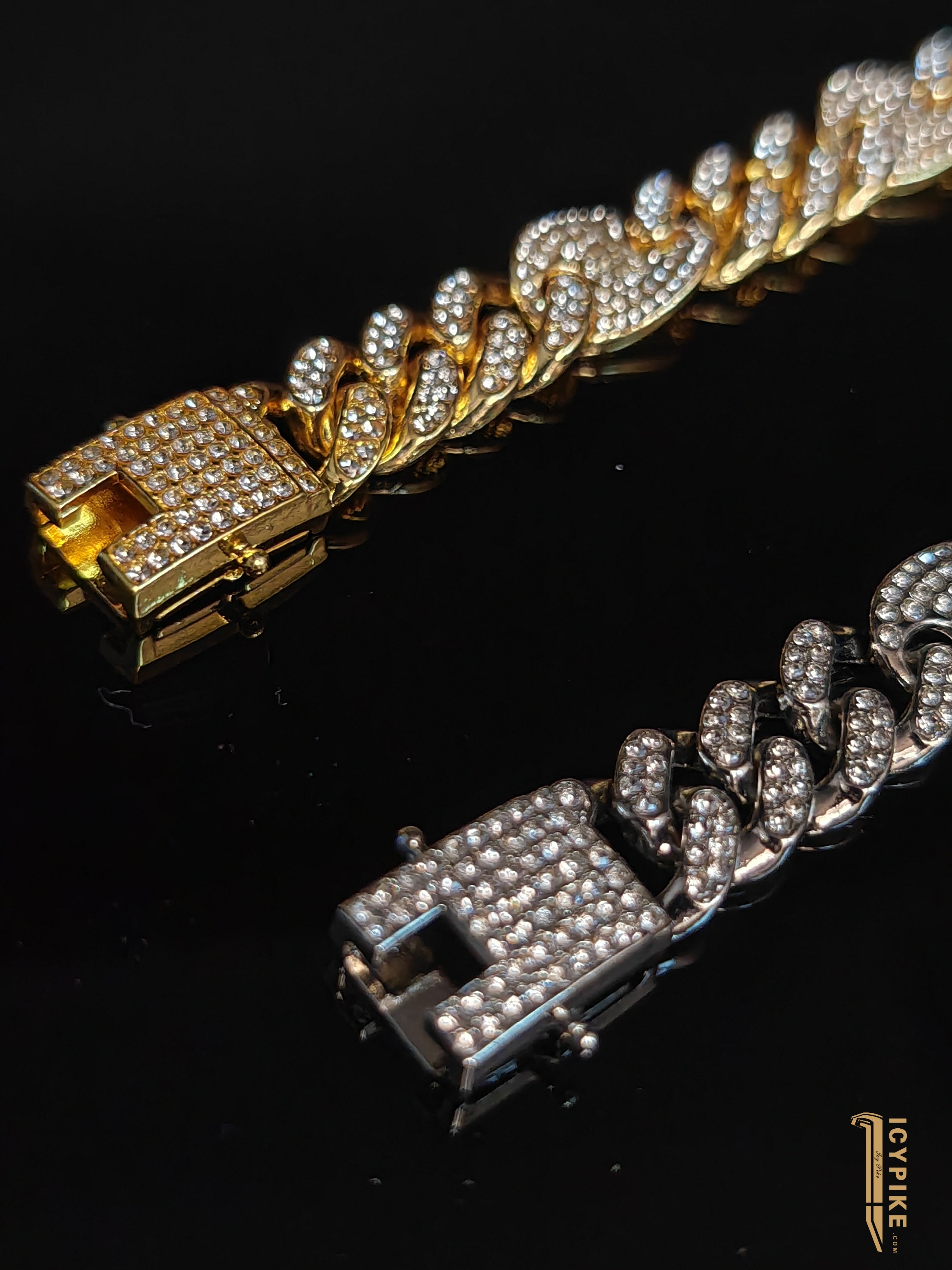 12mm Gold Plated Cuban Link Bracelet - {{ cuban link}} Bracelet