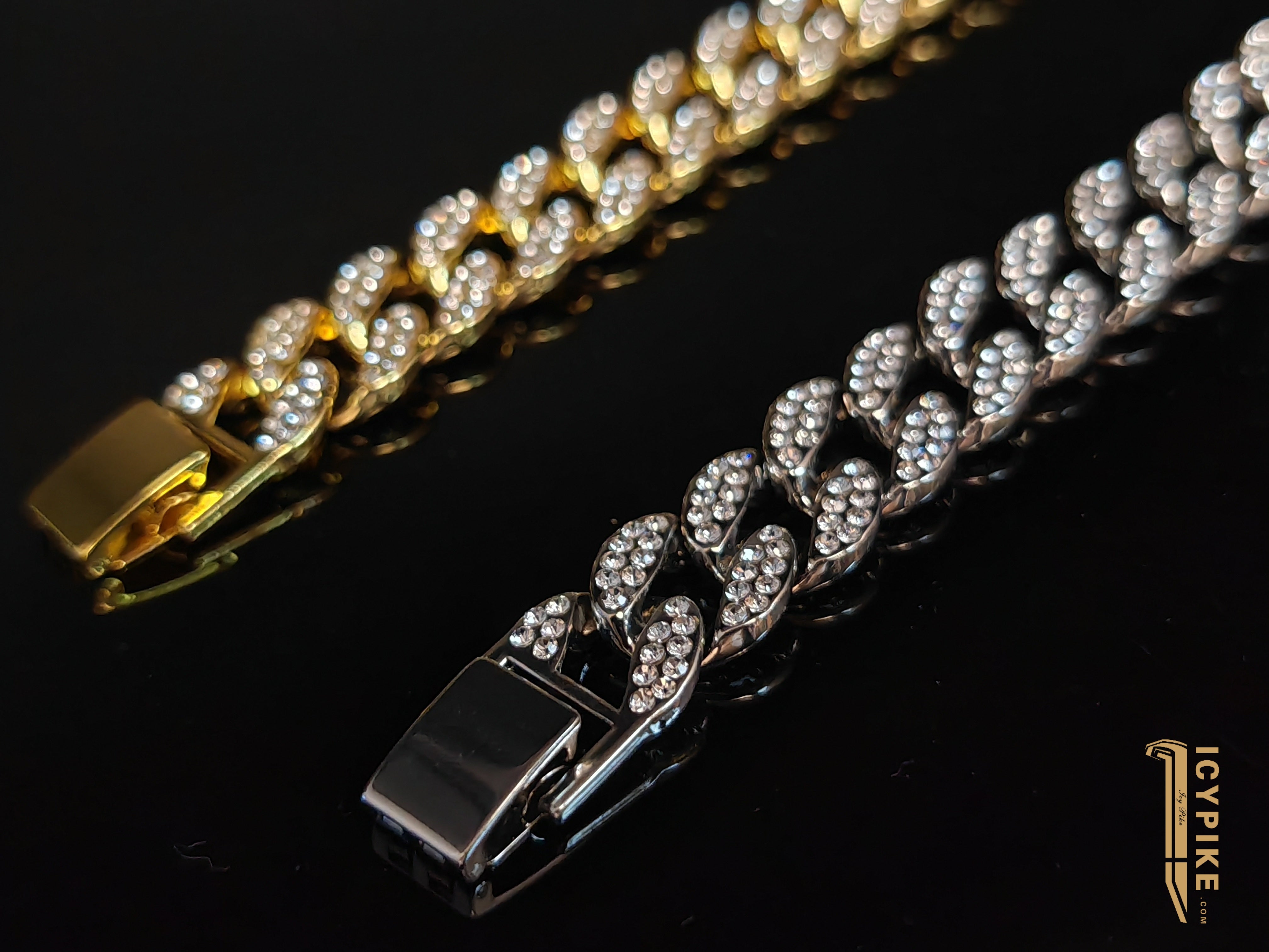 15mm Gold Plated Cuban Link Bracelet - {{ cuban link}} Bracelet