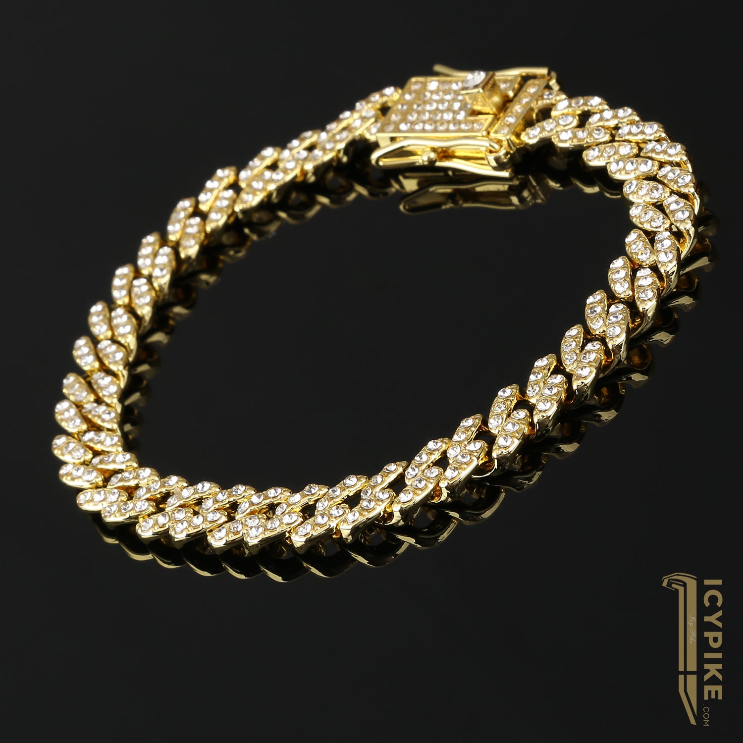 6mm Gold Plated Cuban Link Bracelet - {{ cuban link}} Bracelet
