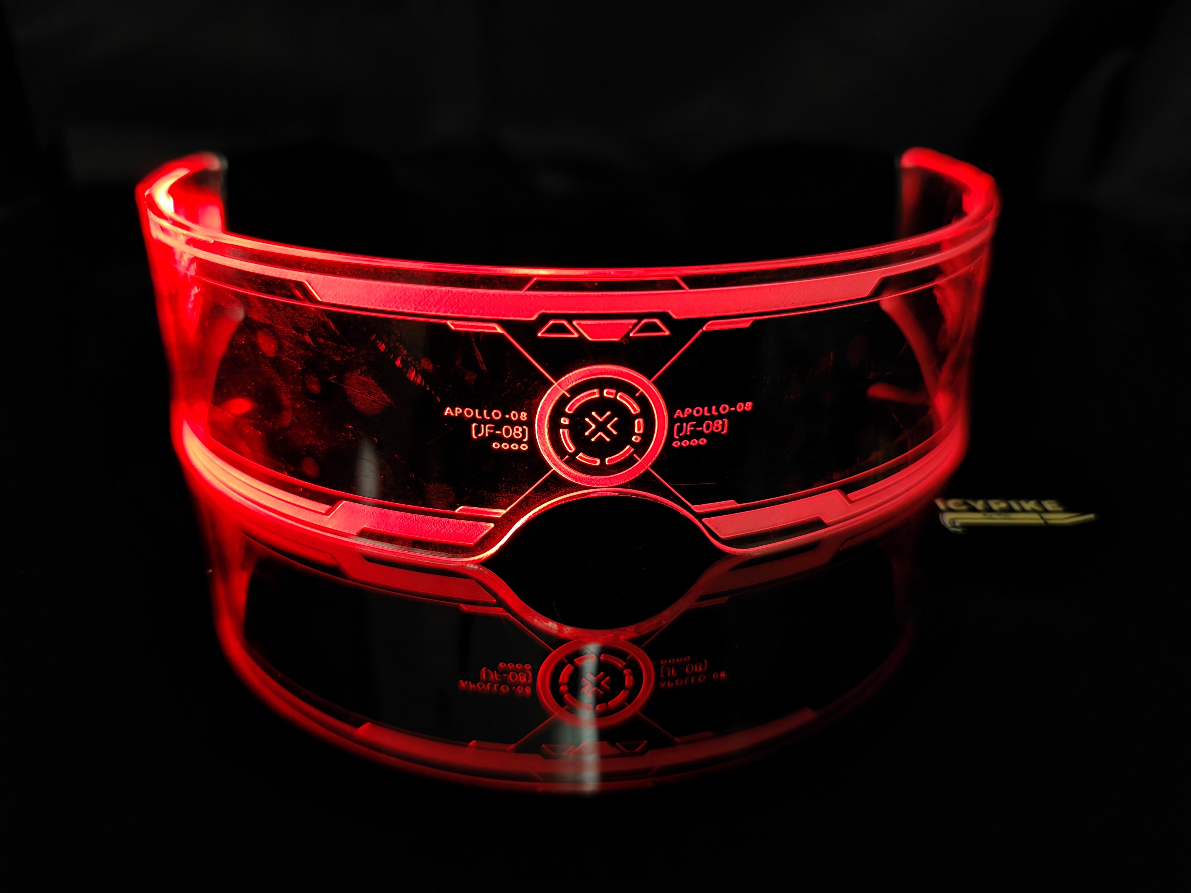 ICYPIKE Red Lens Fashion Sunglasses Red
